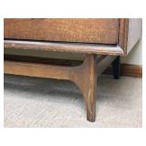Broyhill Walnut Brasilia Magna Chest/Highboy Dresser