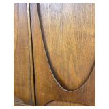 Broyhill Walnut Brasilia Magna Chest/Highboy Dresser