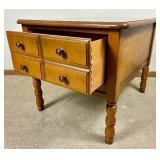 Pair of Vintage Hickory MFG Co. Maple End/Accent Tables