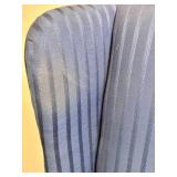 Pair of Ethan Allen Blue Wing Back Chairs