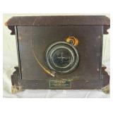 Antique New Haven Clock Co. "Ottawa" Mantle Shelf Clock with Keys