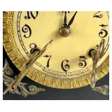 Antique New Haven Clock Co. "Ottawa" Mantle Shelf Clock with Keys