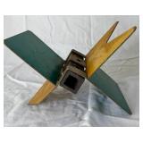 Vintage Railroad Collection -  Track Section, Railroad Make-Do Trail Rail Anvil, Railroad Track, Switch Stand Targets