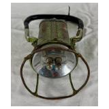 Railroad Lanterns - Vintage Yellow Starlite 292 Railroad Lantern and Vintage Justrite Electric Railroad Lantern July 7, 1942