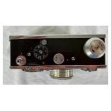 Vintage Camera Bundle - Argus C3 35mm Cameras, Kalimar CdS 31 Light Meter and Vintage Soligor F/4.5 F-135 Lens in Vintage Alligator Case