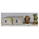 Goebel Hummel Figurines W. Germany -  "She Loves Me, She Loves Me Not" and "Mountaineer"