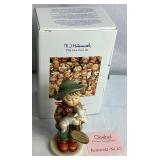 Goebel Hummel Final Issue Figurines - Duet #130, Happy Pastime #69, Globe Trotter #79 and Lost Sheep #68