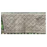 Handmade Patchwork Throw Quilt 58" x 68"