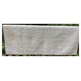 Handmade Machine Quilted Patchwork Throw Quilt 50" x 62"