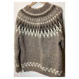 Three Handkitted Colorwork Sweaters - One XL & Two MED
