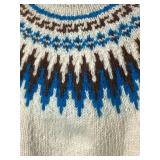 Collection of Handknitted Sweaters - Cable Knit, Nordic Fair Yoke and Reindeer Pattern