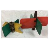 Vintage Railroad Collection -  Track Section, Railroad Make-Do Trail Rail Anvil, Railroad Track, Switch Stand Targets