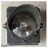 Two Vintage Railway Signal Lights