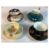 Teacup & Saucer and Porcelain Plates Assorted Collection