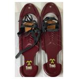 Red Tubbs Quest 29" Snowshoes with Cascade Mountain Tech Trekking Poles