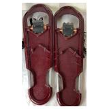 Red Tubbs Quest 29" Snowshoes with Cascade Mountain Tech Trekking Poles