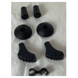 Red Tubbs Quest 29" Snowshoes with Cascade Mountain Tech Trekking Poles