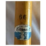 Six Vintage Wooden Paddles