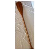 Six Vintage Wooden Paddles
