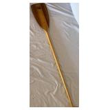 Six Vintage Wooden Paddles