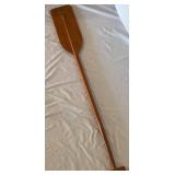 Six Vintage Wooden Paddles