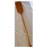 Six Vintage Wooden Paddles