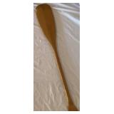 Six Vintage Wooden Paddles