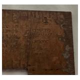 Antique Woodworking Tools in Wooden Tool Box