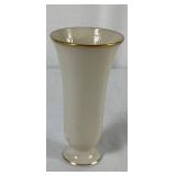 3 Piece Lenox Collection - 7" Savoy Fluted Bud Vase, 8" Eternal Vase, and 4.5"  Dorian Footed Dish