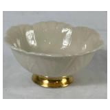 3 Piece Lenox Collection - 7" Savoy Fluted Bud Vase, 8" Eternal Vase, and 4.5"  Dorian Footed Dish