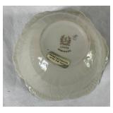 3 Piece Lenox Collection - 7" Savoy Fluted Bud Vase, 8" Eternal Vase, and 4.5"  Dorian Footed Dish