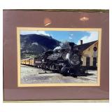 Railroad Enthusiast Collection - Includes: 31" x 48"  1930 Framed Railroad Commissioners