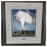 Railroad Enthusiast Collection - Includes: 31" x 48"  1930 Framed Railroad Commissioners