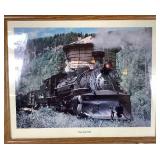 Railroad Enthusiast Collection - Includes: 31" x 48"  1930 Framed Railroad Commissioners