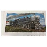 Railroad Enthusiast Collection - Includes: 31" x 48"  1930 Framed Railroad Commissioners