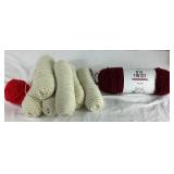 Large Assortment of Knitting and Needles and Yarn