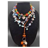 Assortment of Beaded Boho Necklaces