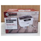 Central Machinery 2.5 Liter Ultrasonic Parts, Jewelry Cleaner