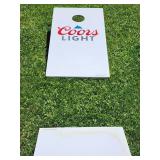 Coors Light Wooden Corn Hole Game