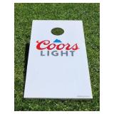 Coors Light Wooden Corn Hole Game
