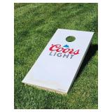 Coors Light Wooden Corn Hole Game