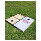Coors Light Wooden Corn Hole Game