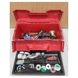 Plumbers Toolbox with Contents