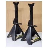 (2) 6 Ton Auto Jack Stands