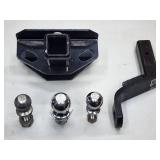 Tow Hitch Assembly with Assorted Hitch Balls