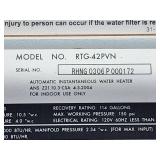 Paloma Tankless Water Heater Model NO. RTG-42PVN