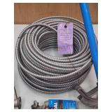 (1) Roll of Metal Clad Electrical Cable with Electrical Conduit Benders