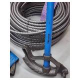 (1) Roll of Metal Clad Electrical Cable with Electrical Conduit Benders