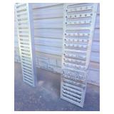 Set of 1/2 Ton 84" L x 10" W Steel Trailer Ramps