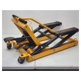 Portable Hydraulic Motorcycle/ATV/Riding Lawn Mower Jack Stand